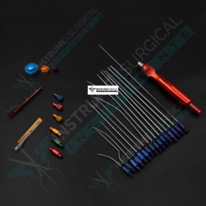 Fat Transfer Luer Liposuction Canulla Set For Face Breast & Buttocks